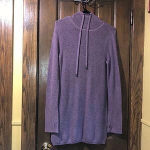 Dakini long sleeve long sweater with thumb holes